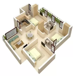 Ground Floor 3D